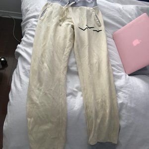 yellow lazy pants size large